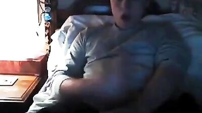 Gay Porn Straight Boys Cumming on His Face - Solo Video