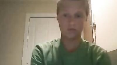 Blond Boys Solo Web Cam Cum Wank: The New Danny Boy