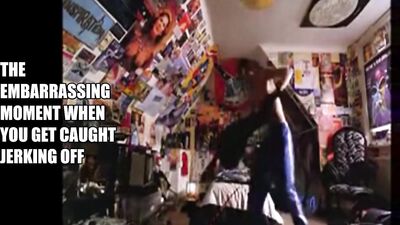 Gay Porn Jizzom: The Embarrassing Moment When You Get Caught Jerking Off!