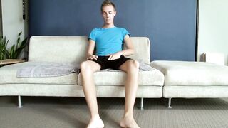 Alone and friendless gay porn solo