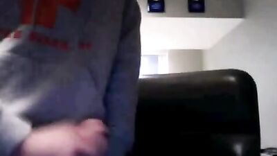 Young Cutie Wanking His D**k Standing Up - Boy Porn Solo Video!