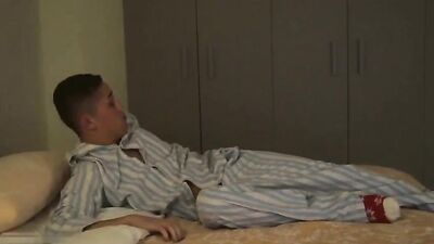 Gay Porn Movie - Xmas Flicks 036: Action-Packed Bareback Oral Handjob Cumshots with Dad and Stepson