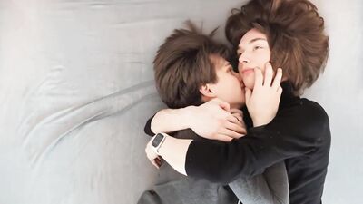 Gay Adorable Cuddling Couple: Exploring Different Kinds of Love Making!