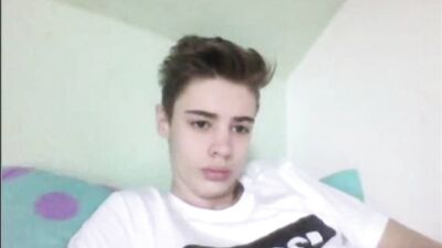 Cumming with Cute German Boy: A Bitchy Web-Cam Handjob