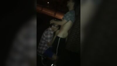 Gay Porn Amateur Blow in Public - Action Oral