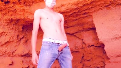 Gay Outdoor Hotwanker Body Slender Tube Wanking