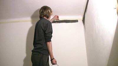 Painter Boys Cum Shots: A Horny Blondes Adventures in Gay Porn!