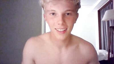 European Blonde Camboy Ass Play Nice Shy Boy Porn Video