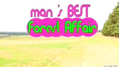 Forest Affair Twink Bareback Porn Videos: Mans Best Adventure