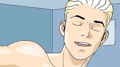 Cartoons in Action - House of Morecock Gay Porn Adventure