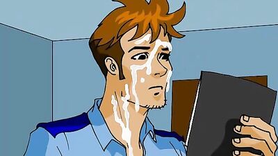 Cartoons in Action - House of Morecock Gay Porn Adventure