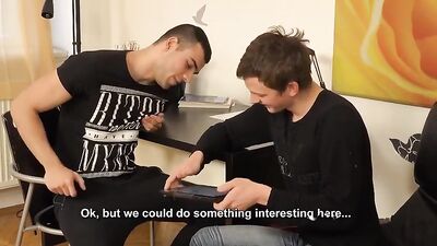 Twink Gay Oral Cumfests - Steamy Two-Boy Action!