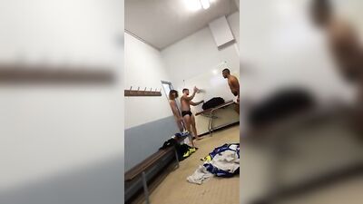 Gay Porn Hidd*en Camera Locker Room - Long Haired Dude Caught In The Shower!