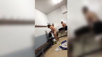 Gay Porn Hidd*en Camera Locker Room - Long Haired Dude Caught In The Shower!