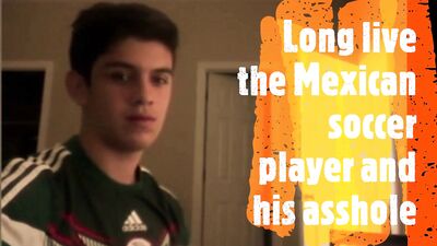Mexican Soccer Boys Butt Plug Adventure - Long live the Mexican soccer player and his asshole BOYS PORN