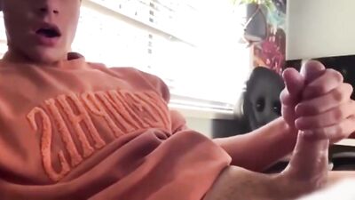 Busting Nuts with Orange Shirt Boys: Online Gay Porn Adventure