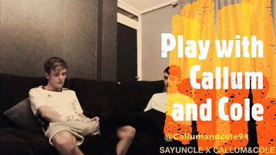 Gay Porn Play with Callum and Cole: The Ultimate Web-Cam Experience!