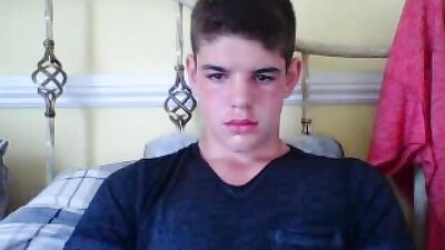 Gay Porn Video: Straight Boys Web-Cam Cutie With A Big One