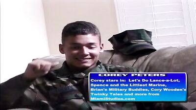 The Littlest Marine Full Twink Porn: Action Handjob Oral Public Outside dildo play in Miami Studio!