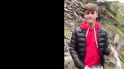 Outdoor Exposure: 2Boys Get Down & Dirty in Public!