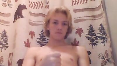 My little brother is in the room so I head to the bathroom boys porn