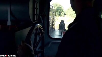 Young man fucked hard in public by black dicks