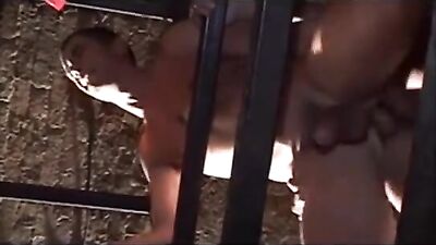 Young studs barebacking in the basement - action packed!