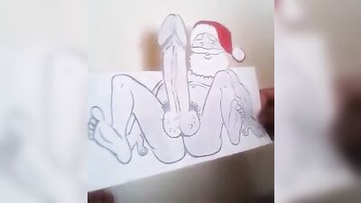 Christmas Card Fun Fest - Hardcore Gay Porn Video