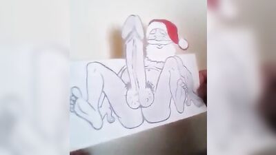 Christmas Card Fun Fest - Hardcore Gay Porn Video