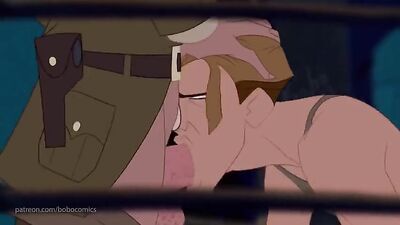 Milos Atlantis Adventure: Lost Empire Bareback Cartoons Oral Exploration!