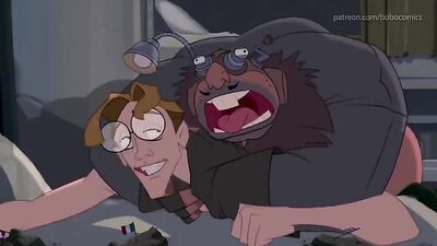 Milos Atlantis Adventure: Lost Empire Bareback Cartoons Oral Exploration!