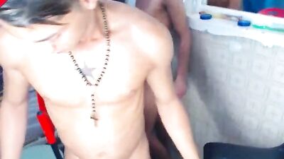 Old Gayboystube Show Couple Bareback Action