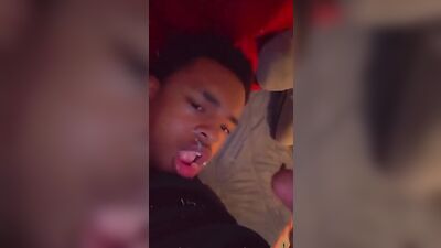 Self-Cumming Tyrese - The Ultimate Cocksucker!