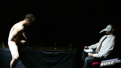 Blonde Step Sons Ass Dominated by Older Stud