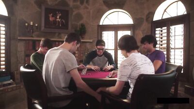 Poker Game Flirt And Fuck Gay Porn