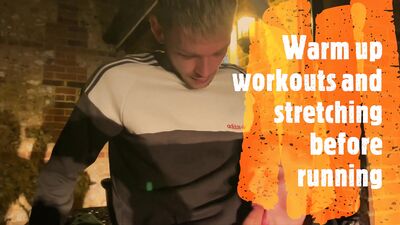 Warm up workouts and stretching before running boys porn