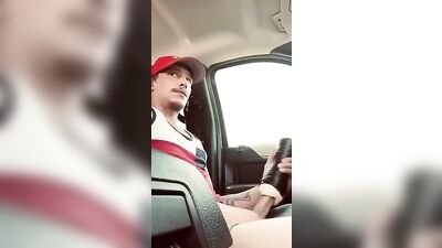 Straight Frat Boys Risk It All in Public Parking Lot