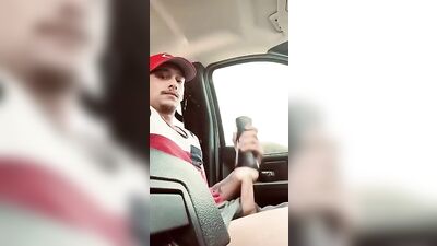 Straight Frat Boys Risk It All in Public Parking Lot