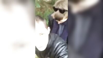 Two Lads Fucking Outside - Amature Bareback Cum Shots Mix Oral amature oral