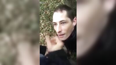 Two Lads Fucking Outside - Amature Bareback Cum Shots Mix Oral amature oral