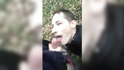 Two Lads Fucking Outside - Amature Bareback Cum Shots Mix Oral amature oral