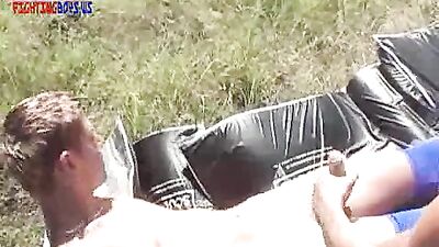 Outdoor Field Boys: Friends Unleashed Gay Porn Tube!
