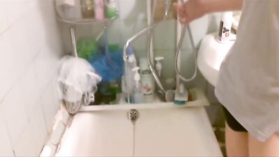 Me Big Cum In Bath: Amatures Solo Adventure