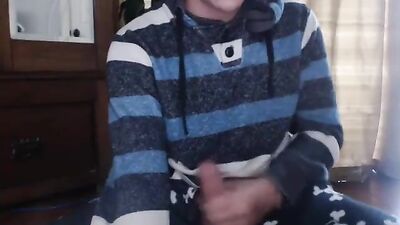 Web-Cam Empty Your Balls But Keep Warm: Gay Porn Amateurs Get Naughty!