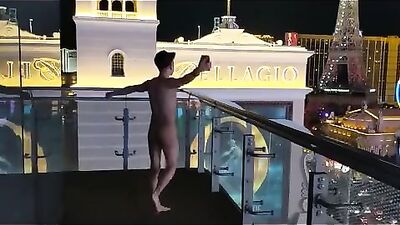 Las Vegas Lucky Blonde Boys Naked Balcony Cosmopolitan Sweet Short Film Cutie Daniel Haussers Adventure!
