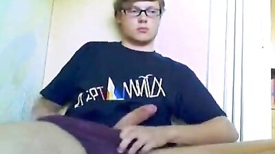 Greek Nerd Twink Porn - Exploring New Possibilities Experience the excitement of a hot Greek twink as he explores his sexuality in front of the camera!