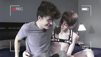 Three Cute Twinks Bareback Spitroasting Adventures!