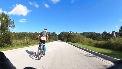 Outdoor Threesome Frenzy - Ben, Lucas and Friends!