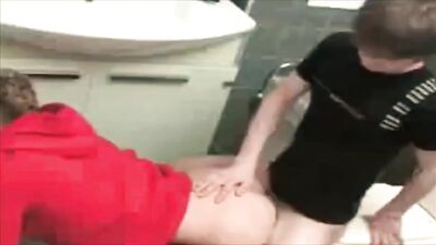 Gangbang in the Toilet - Real Sex Boys Porn