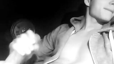 Cumming in Black & White - The Ultimate Web-Cam Experience